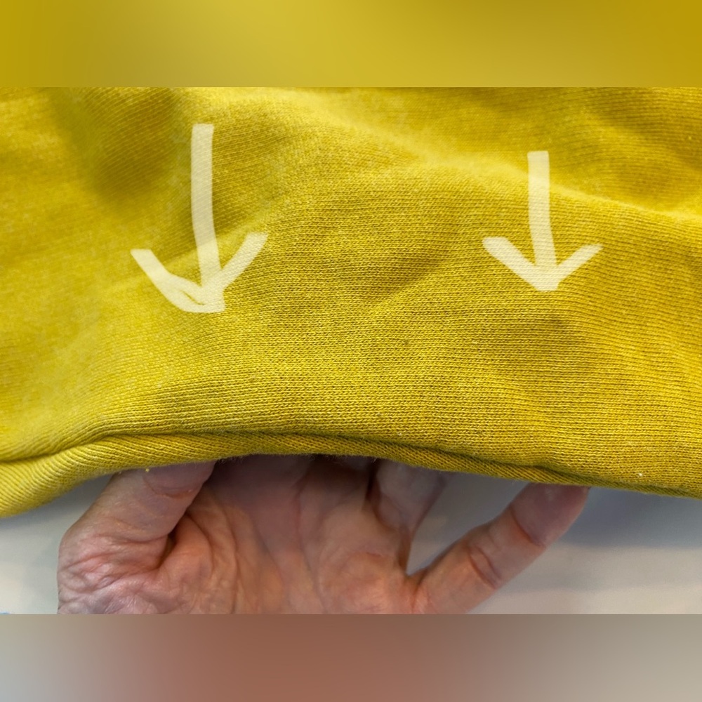 FP Movement Mustard Yellow High Neck Sweatshirt size M - Picture 5 of 9
